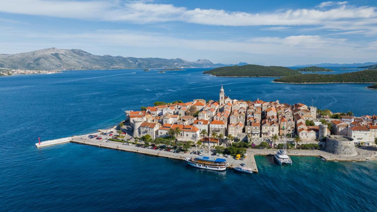 Apartment Revelin In Old Town Korcula Bagian luar foto