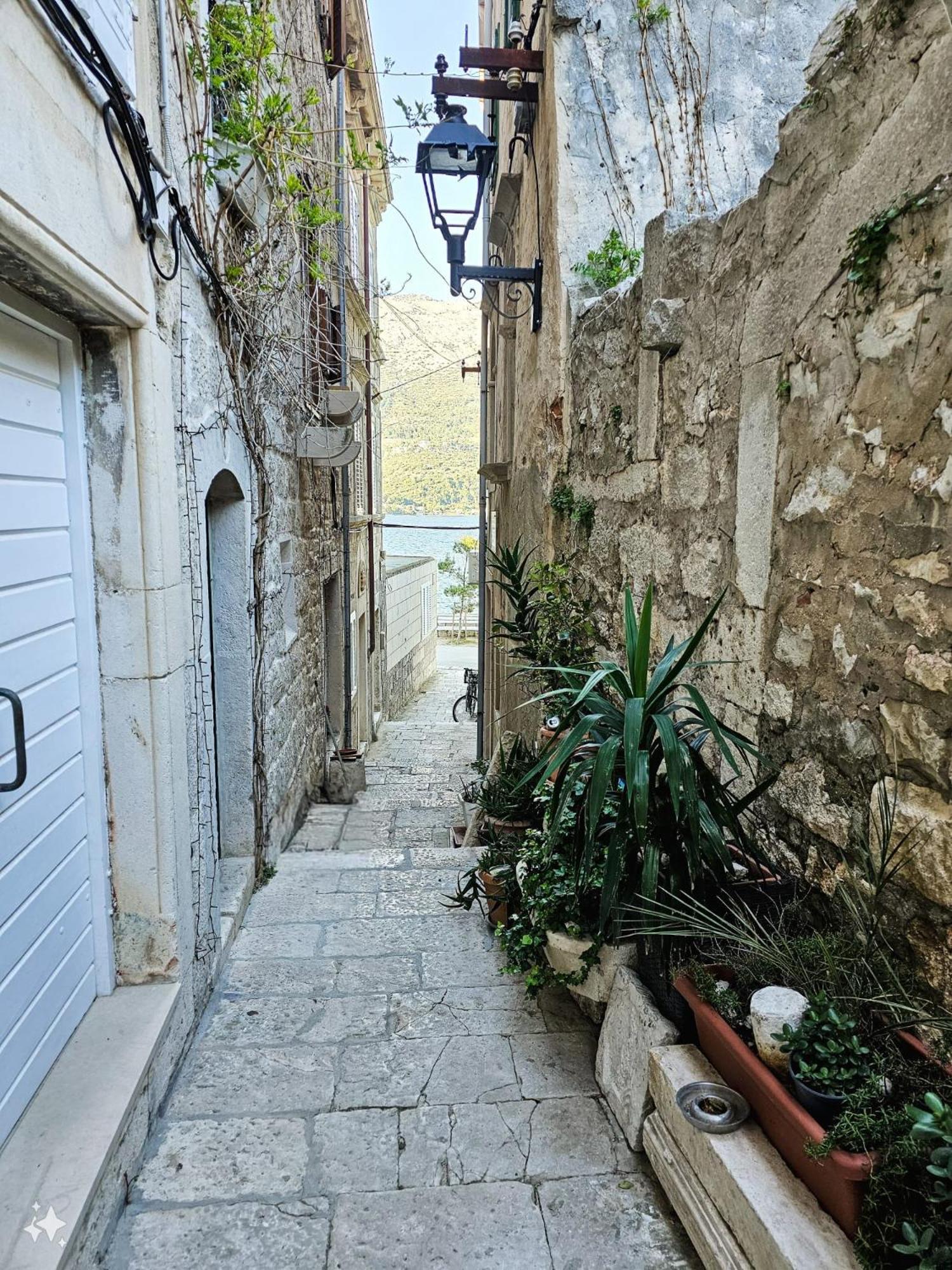 Apartment Revelin In Old Town Korcula Bagian luar foto